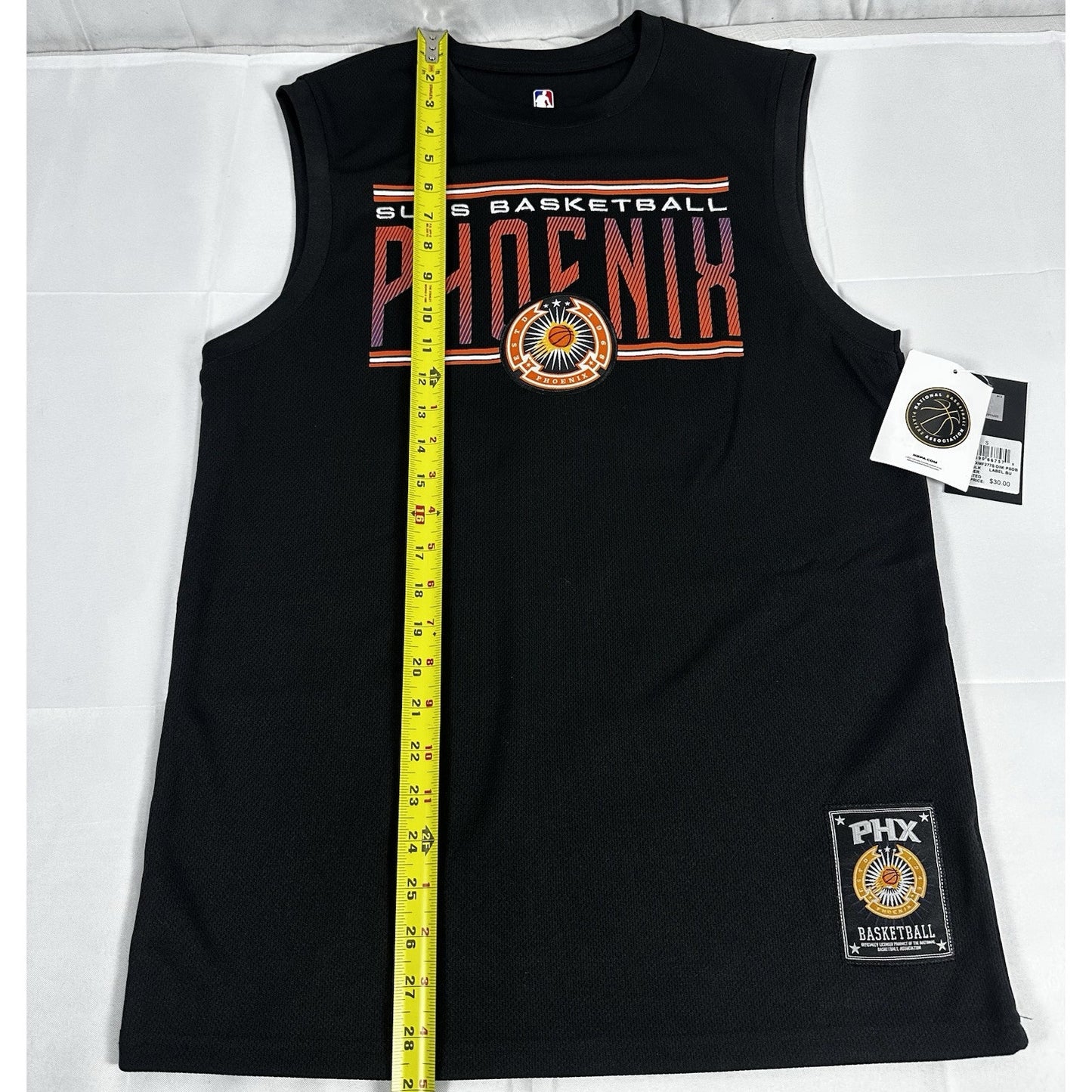 Phoenix Suns Devin Booker #1 Black Jersey Small Tank New