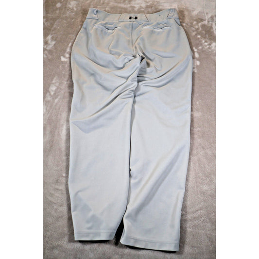 Under Armour Baseball Pants Mens Large Double Knee Athletic Polyester