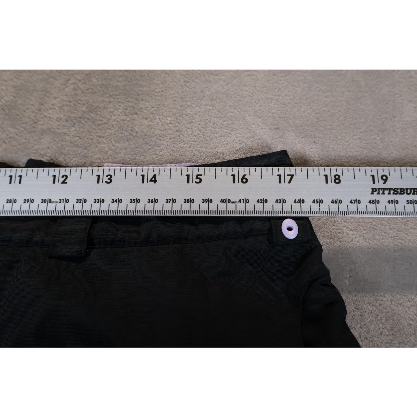Columbia Convert Snow Pants Womens Large Black Waterproof Breathable Fabric Ski
