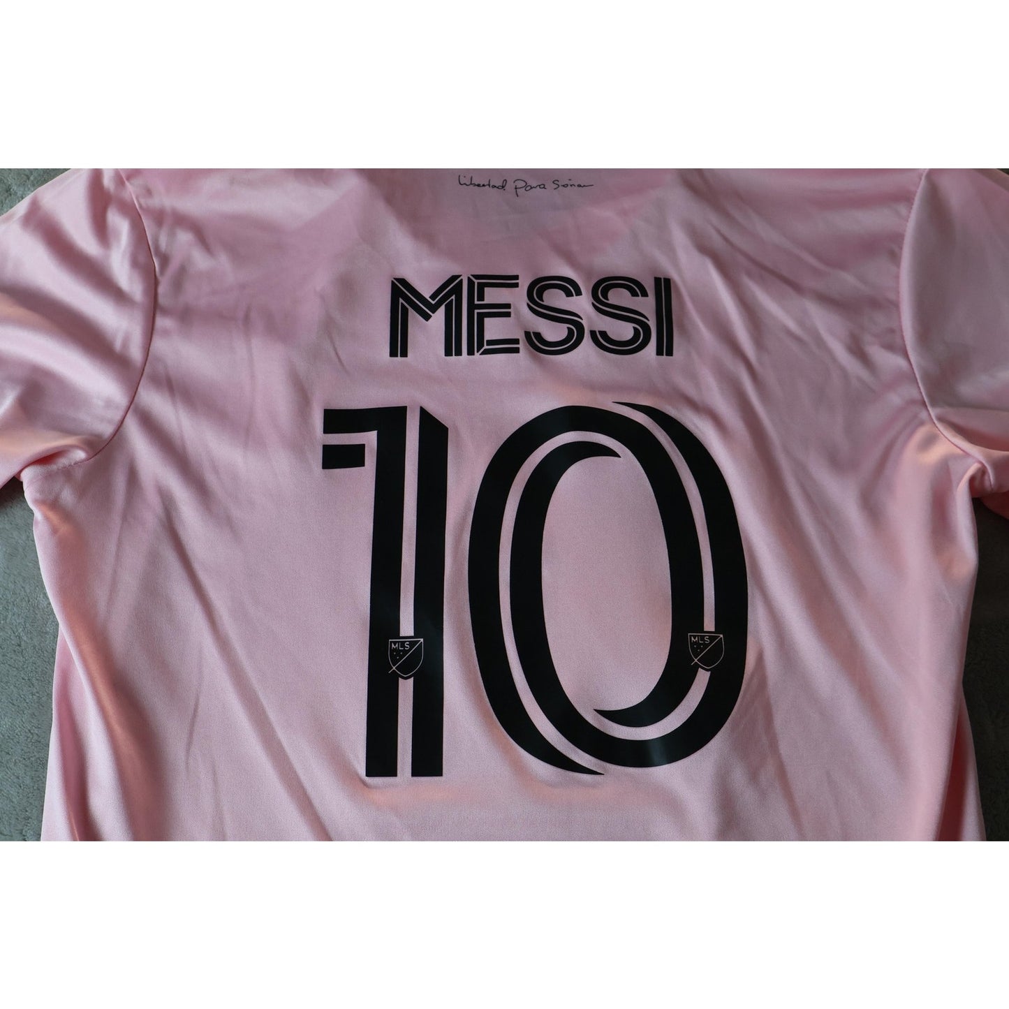 Inter Miami Shirt Mens XS MLS Soccer Messi 10 Libertad Para Soñar XBTO