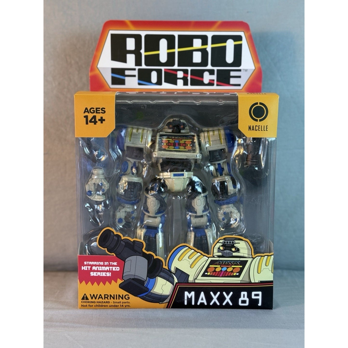 Robo Force MAXX 89 , Wrecker Action Figure Lot Nacelle Toys NEW