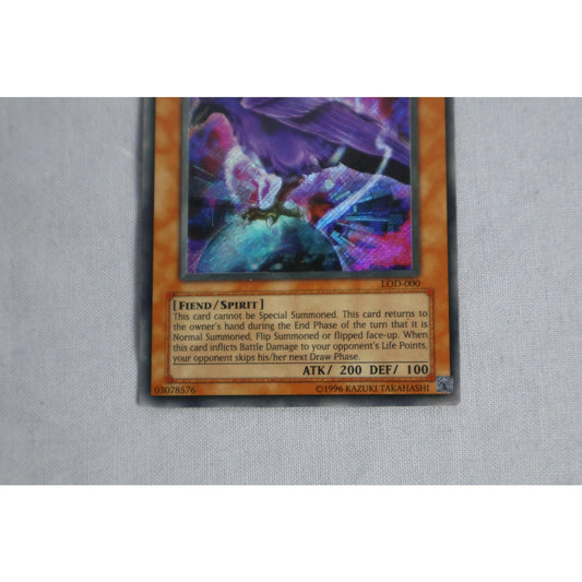 Yugioh Yata Garasu LOD-000 Secret Rare Holo Bleed Konami 2003