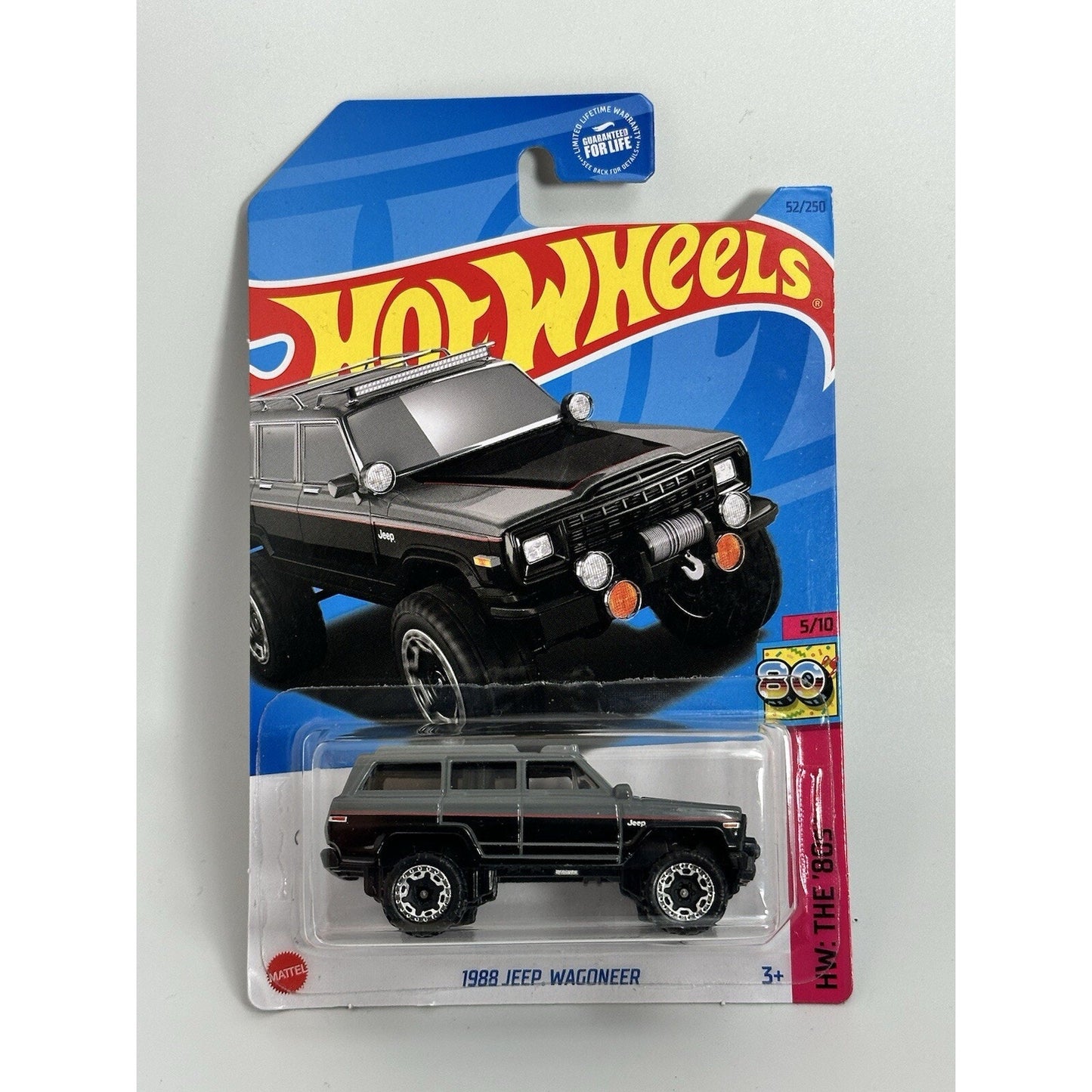 Hot Wheels - 2023 HW: The '80s 5/10 1988 Jeep Wagoneer 52/250 (BBHKG86)