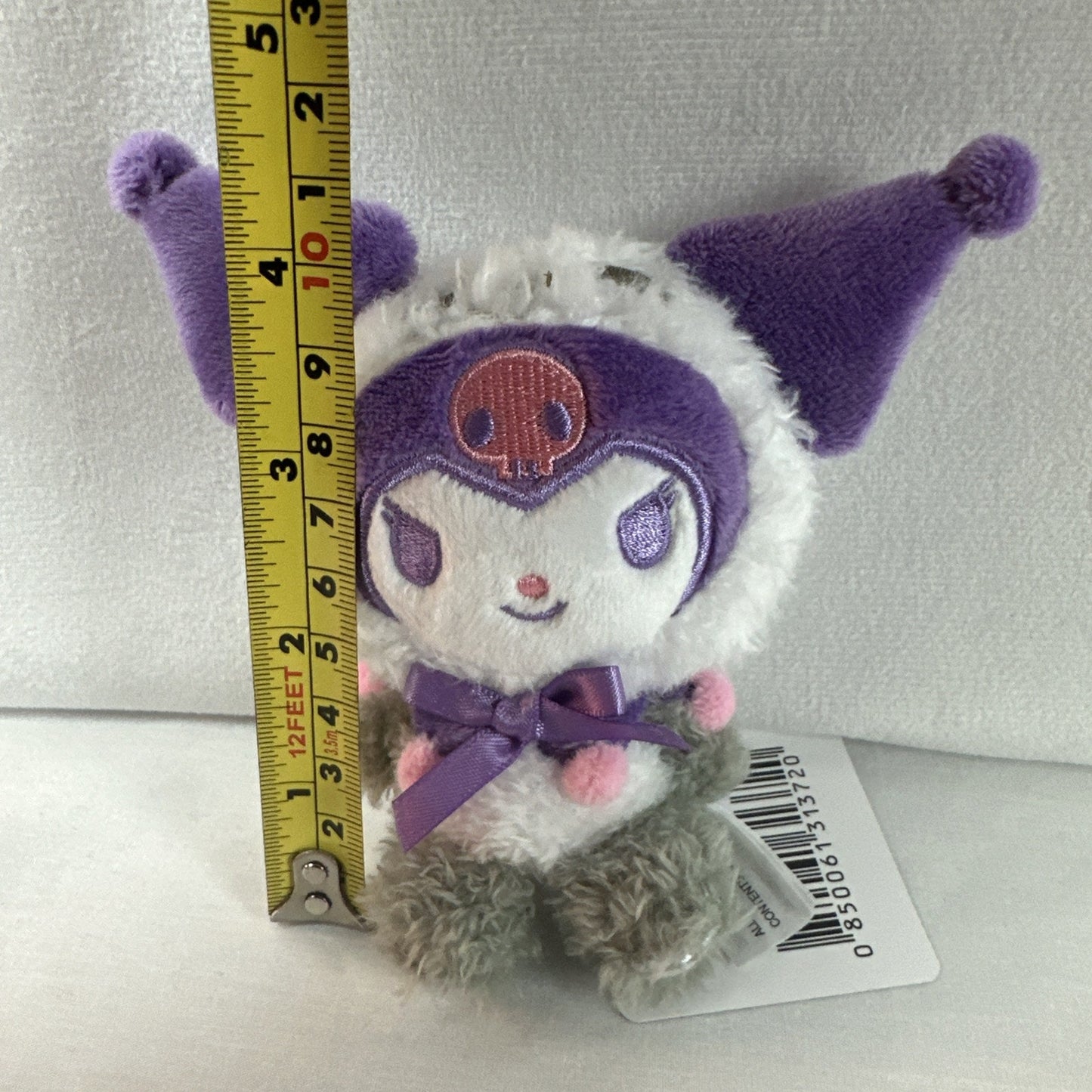 Round1 Arcade 2024 Sanrio Gray panda kigurumi Mini 4.3 IN