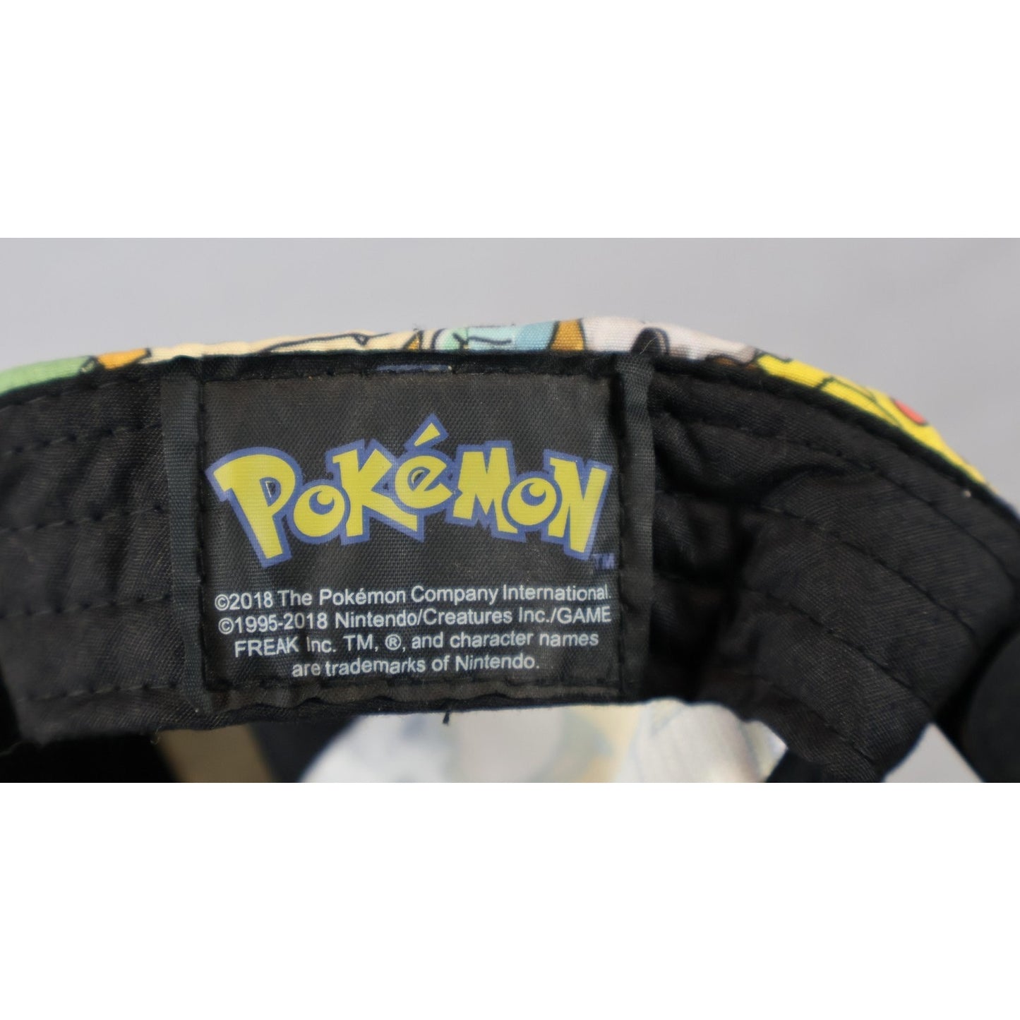 Pokemon Snapback Hat Cap Pikachu Bulbasaur Jigglypuff Mens OSFA Adjustable 2018