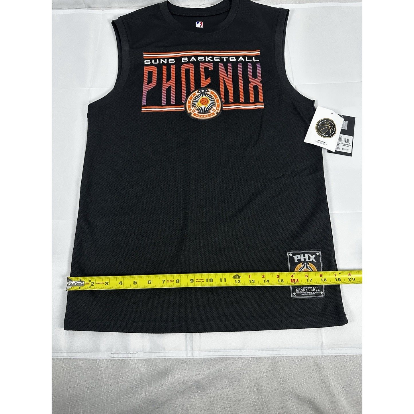 Phoenix Suns Devin Booker #1 Black Jersey Small Tank New