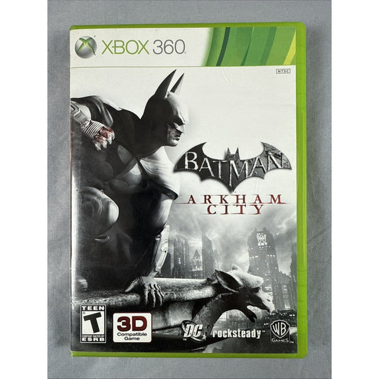 Batman: Arkham City (Microsoft Xbox 360, 2011) Complete