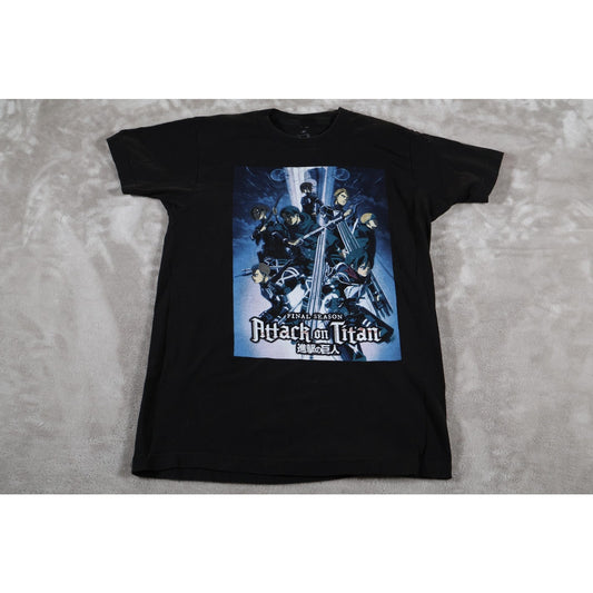 Attack on Titan Shirt Mens Medium Final Season Anime Graphic Tee Ripple Junction