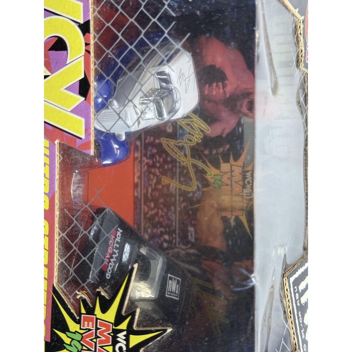Vintage WCW nWo Nitro-Streetrods 1/64 Racing Champions w/ Lenticular Card