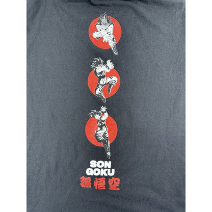 Dragon Ball Z Goku Toei Animation Black T-Shirt - Medium