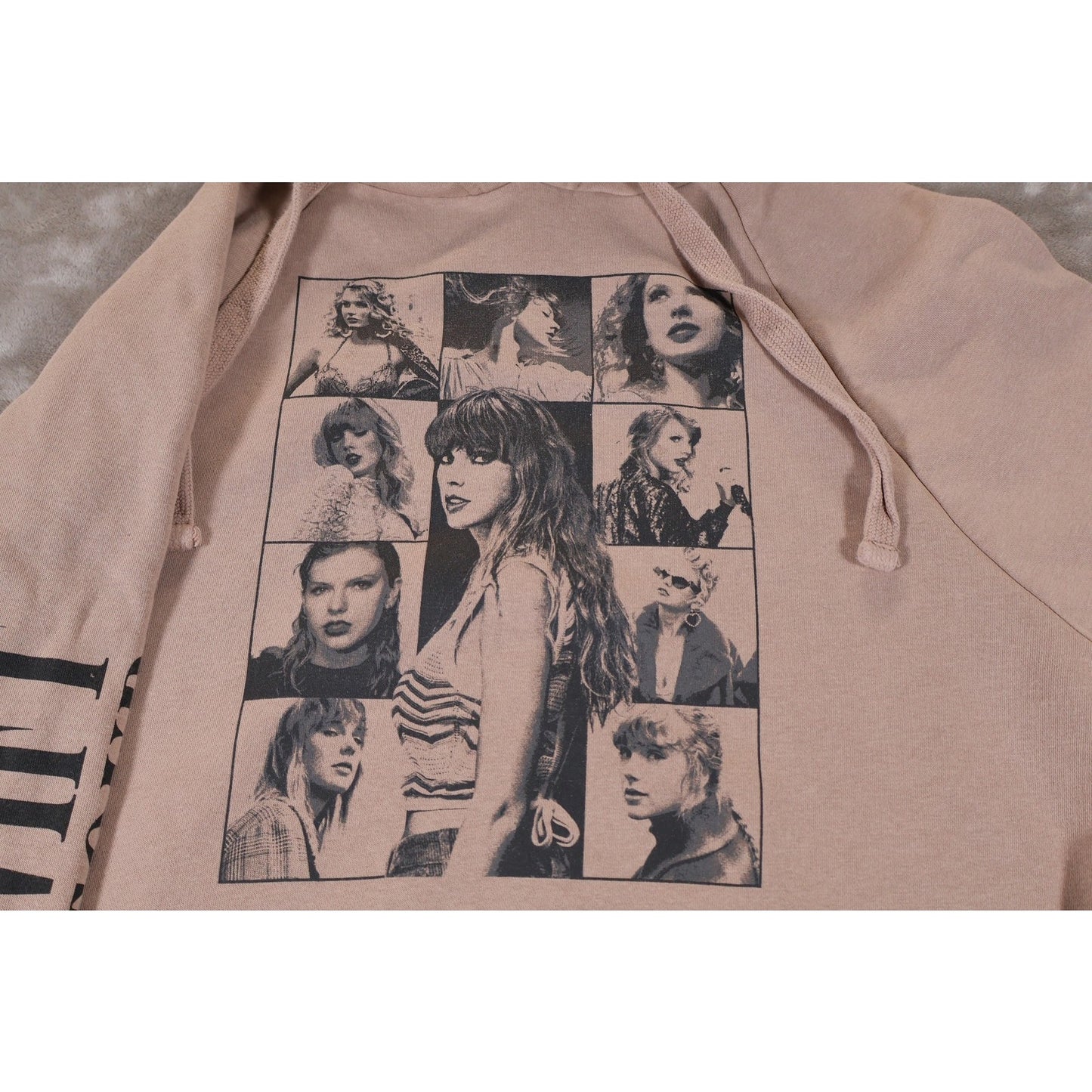 Taylor Swift Eras Tour Hoodie Womens Small Pullover Graphic Sweatshirt Music Fan