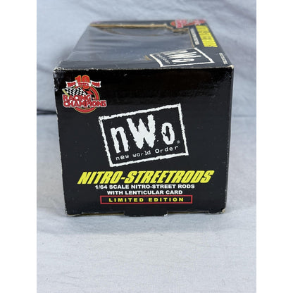 Vintage WCW nWo Nitro-Streetrods 1/64 Racing Champions w/ Lenticular Card