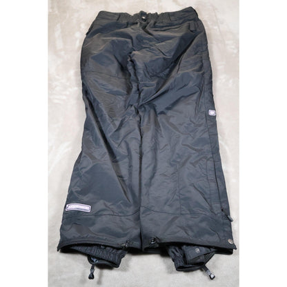 Columbia Convert Snow Pants Womens Large Black Waterproof Breathable Fabric Ski