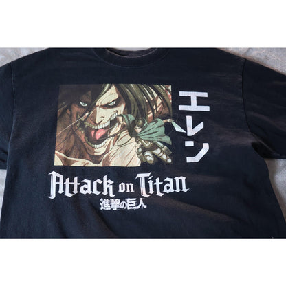 Attack on Titan Shirt Mens Medium Eren Jaeger Anime Manga Tee Ripple Junction