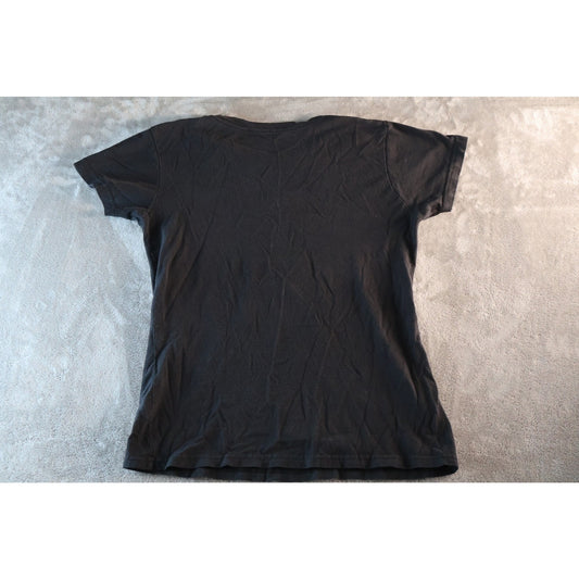 Attack on Titan Shirt Womens Small Black Ripple Junction Anime Manga Graphic Tee