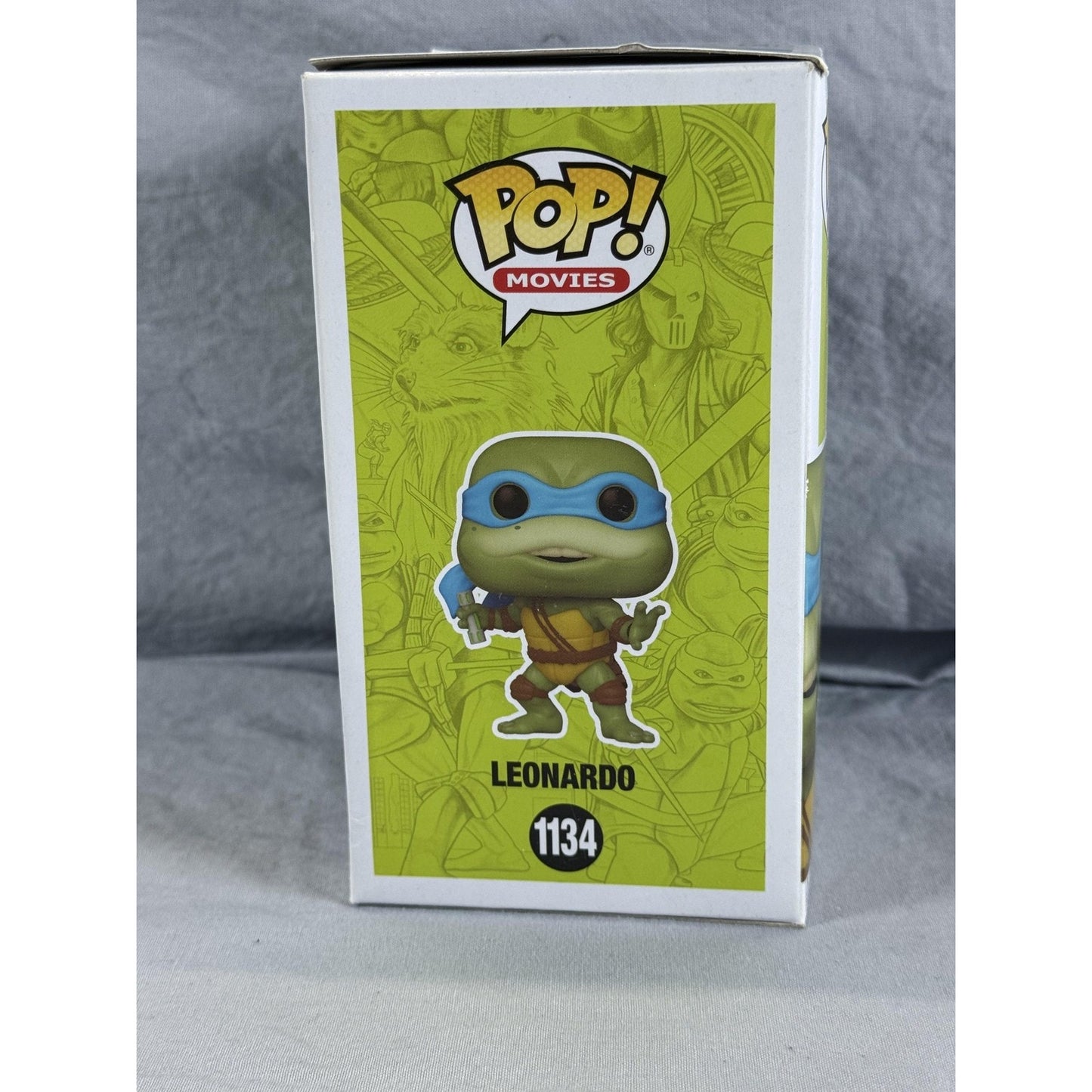 Funko Pop Movies TMNT Leonardo #1134 Nickelodeon Vinyl Figure New in Box 2021