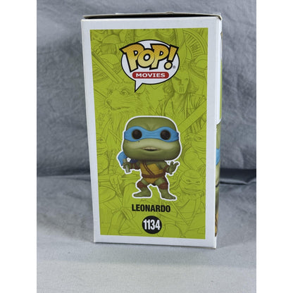 Funko Pop Movies TMNT Leonardo #1134 Nickelodeon Vinyl Figure New in Box 2021