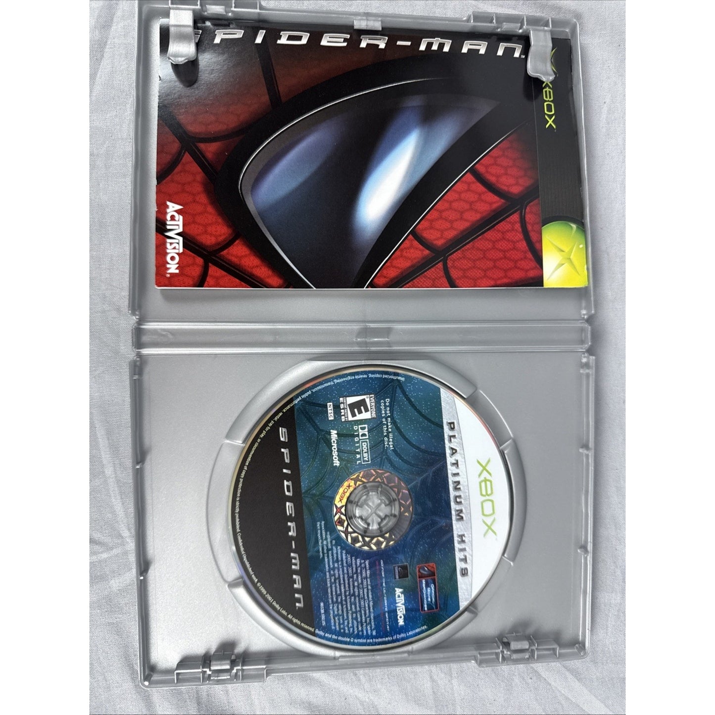 Spiderman: Platinum Hits (Microsoft Xbox, 2003)