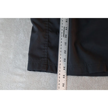 Wrangler Shorts Mens 46 Black Outdoor Utility Cargo Quick Dry Polyester NW926BL