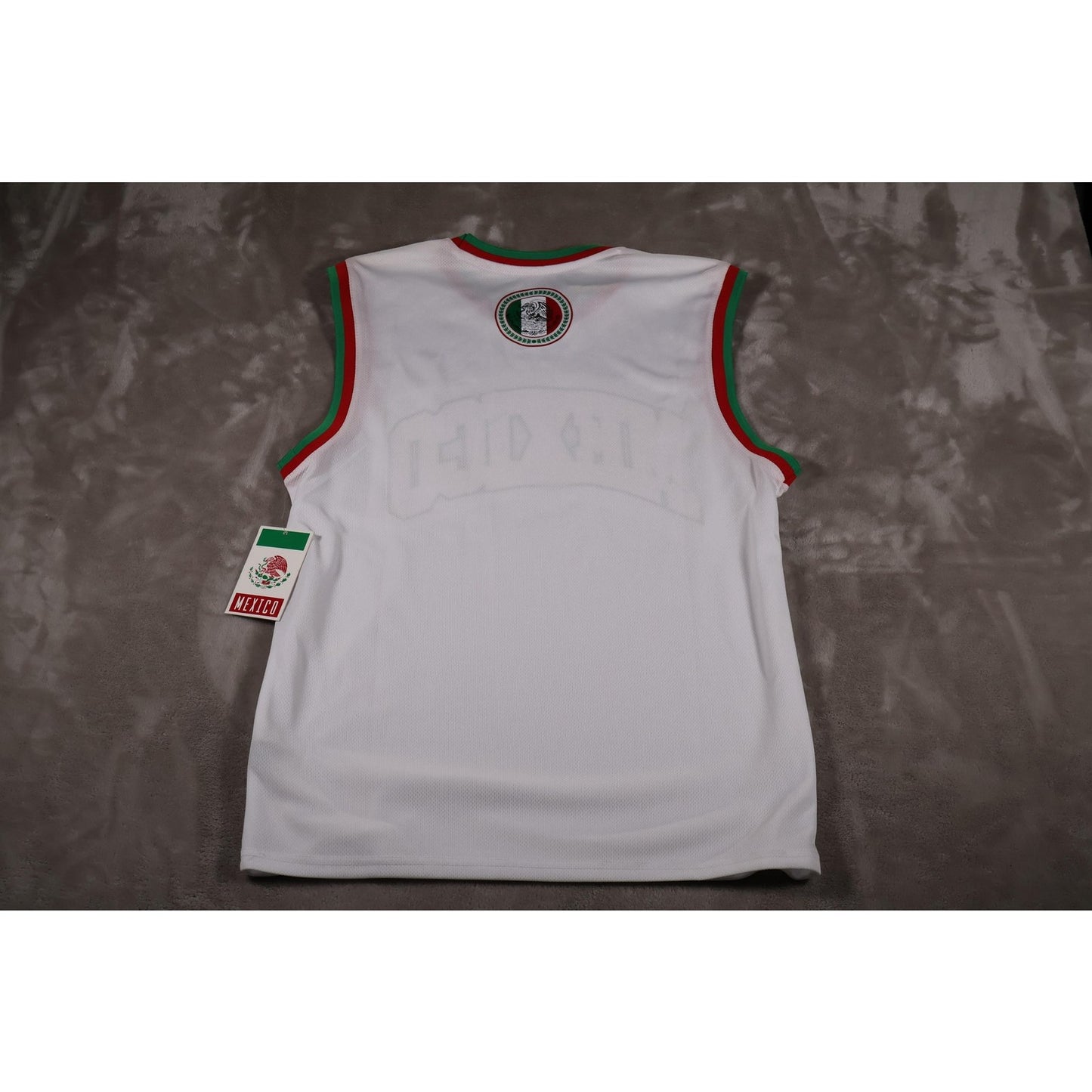 Mexico Basketball Jersey Mens Medium Liberty MEX Flag Shirt NBA Basketball