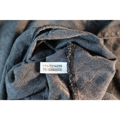Tommy Bahama Polo Shirt Mens Large Gray Silk Cotton Diamond Pattern Golf Casual