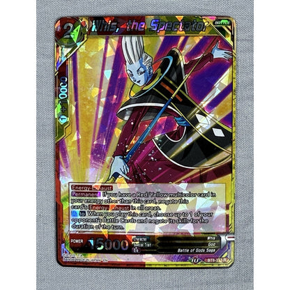 Whis, the Spectator (BT8-113 R) - Dragon Ball Super Card Game *Near Mint*