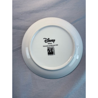 6 Appetizer Plate Disney Ceramic 6in Mickey Mouse & Friends New