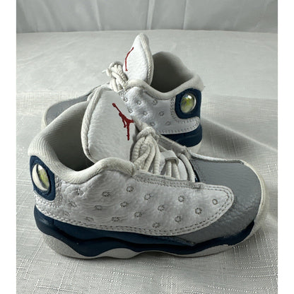 Pre Owned Nike Boys Air Jordan 13 White Basketball Shoes DJ3003-164 Size 7C Y