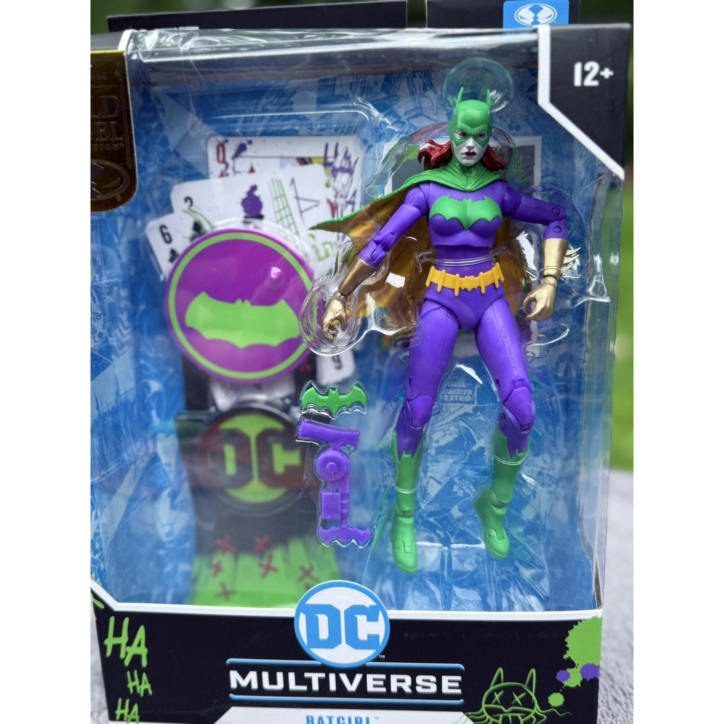 McFarlane DC Multiverse Jokerized Batgirl Gold Label Figure