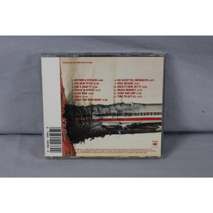 Beastie Boys CD Licensed To Ill Album 1986 Def Jam Hip Hop Rap Classic Columbia