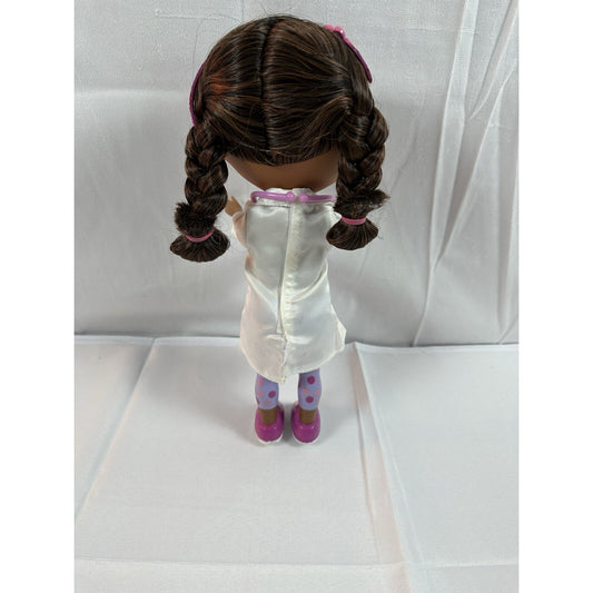 Just Play Doc McStuffins Talking Doll Doctor White Coat w Stethoscope 12" Works