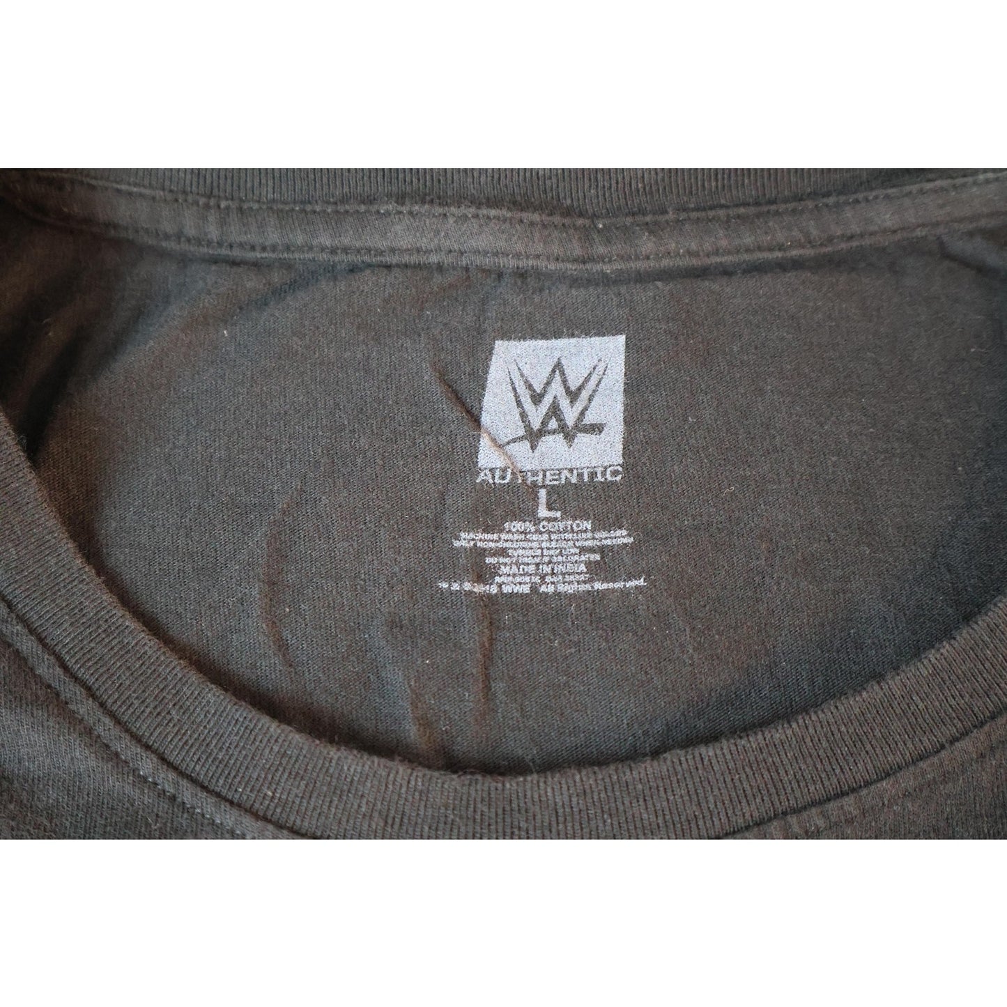 WWE Shirt Mens Large Bad Reputation Rowdy Ronda Rousey Wrestling Tee