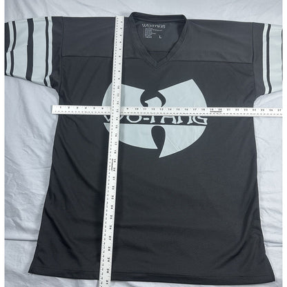 Vintage WU TANG CLAN #97 C.R.E.A.M. Football Jersey Footbal Jersey Black Size L