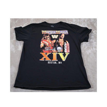 Vintage WrestleMania XIV Shirt Mens XL Shawn Michaels Stone Cold 1998 WWE Boston