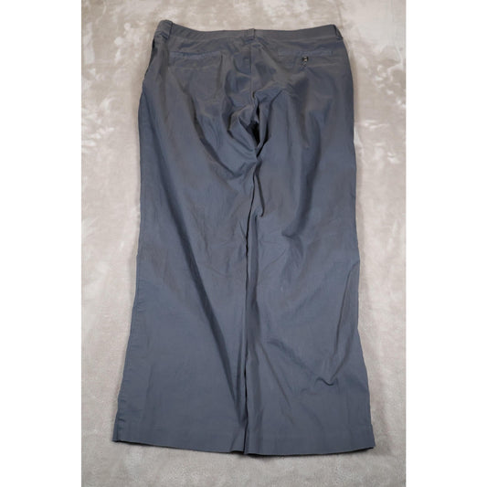 PGA Tour Pants Mens 38x32 Gray Golf Classic Fit Comfort Stretch Chino Slacks