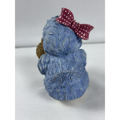 Set Of 4 Pins Vintage 2000 Sonshine Promises Bluebird Figurine By Gretchen
