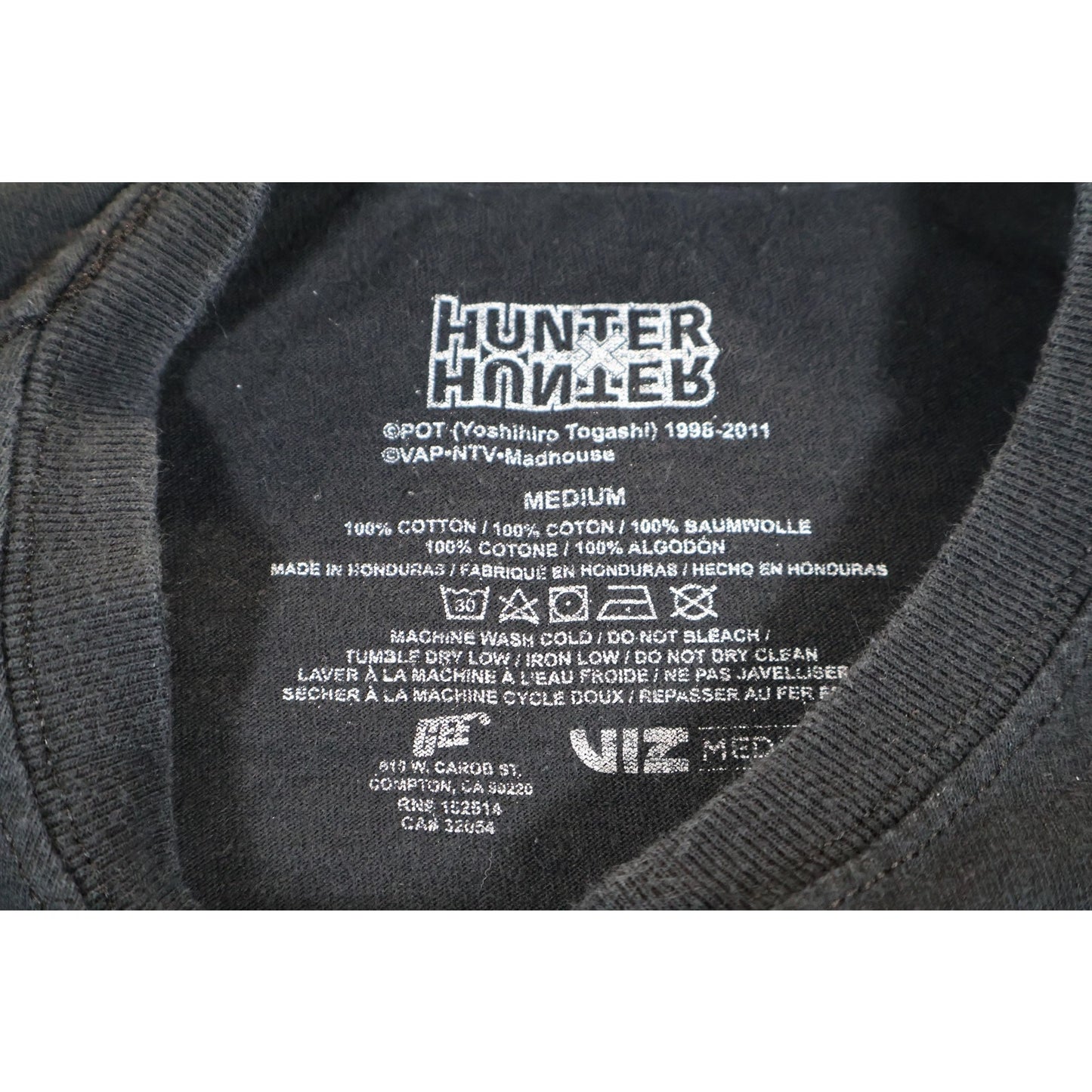 Hunter x Hunter Shirt Mens Medium Anime Gon Killua Kurapika Leorio Viz 2010s