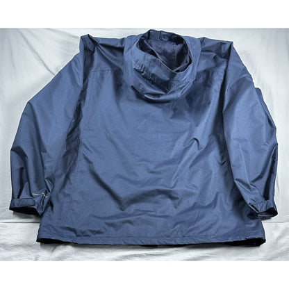 Columbia Mens Size XXL Ascender Softshell Lined Jacket Water Resistant Navy