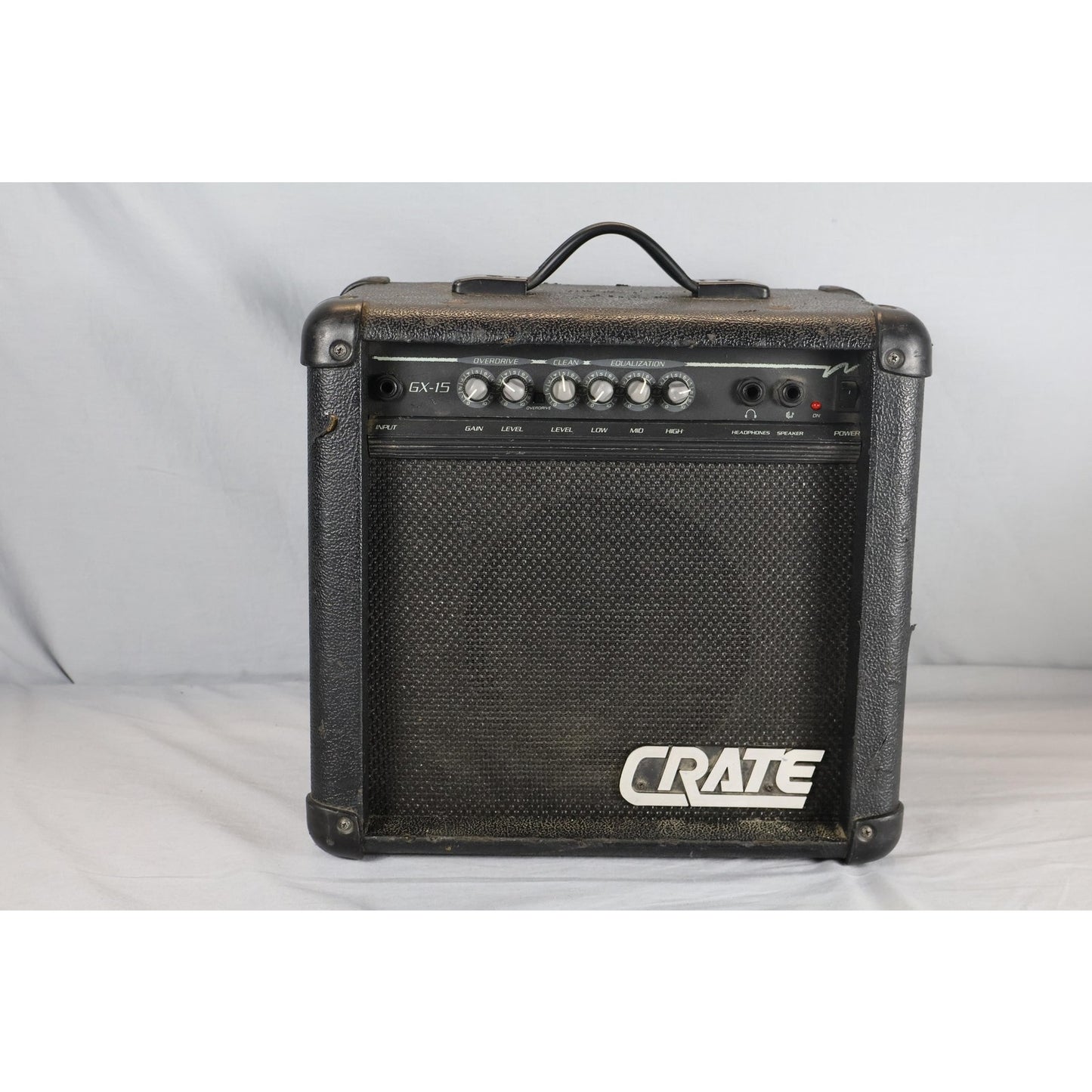 Vintage Crate GX-15 Guitar Amplifier 15W Practice Amp Overdrive USA Solid State