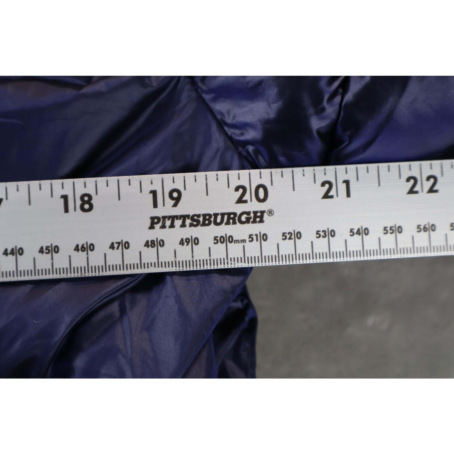 Guess Cassidy Puffer Quilted Jacket Womens Small Navy Sherpa Collar Winter Coat