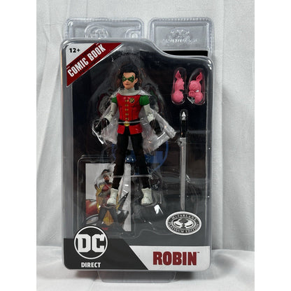 Mcfarlane DC DIRECT DC Multiverse Comics Page Punchers Batman Reborn - ROBIN 7"