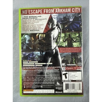 Batman: Arkham City (Microsoft Xbox 360, 2011) Complete