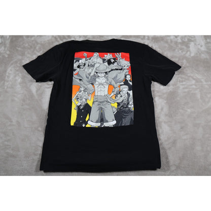 One Piece Anime Shirt Mens Large Straw Hat Crew Luffy Zoro Sanji Graphic Tee