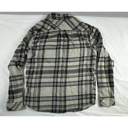 O'Neill Flannel Shirt - Men's Large - Grey Brown Plaid