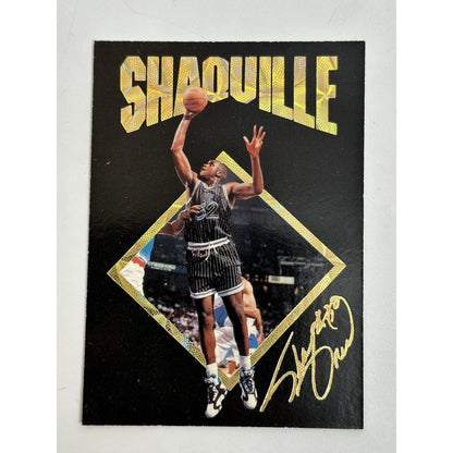 Shaquille Oneal Frontier Gold Signature 93/94 Orlando Magic NBA card