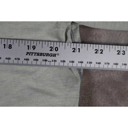 Tommy Bahama Shirt Mens Small Gray IslandZone Long Sleeve Henley Pocket Pullover