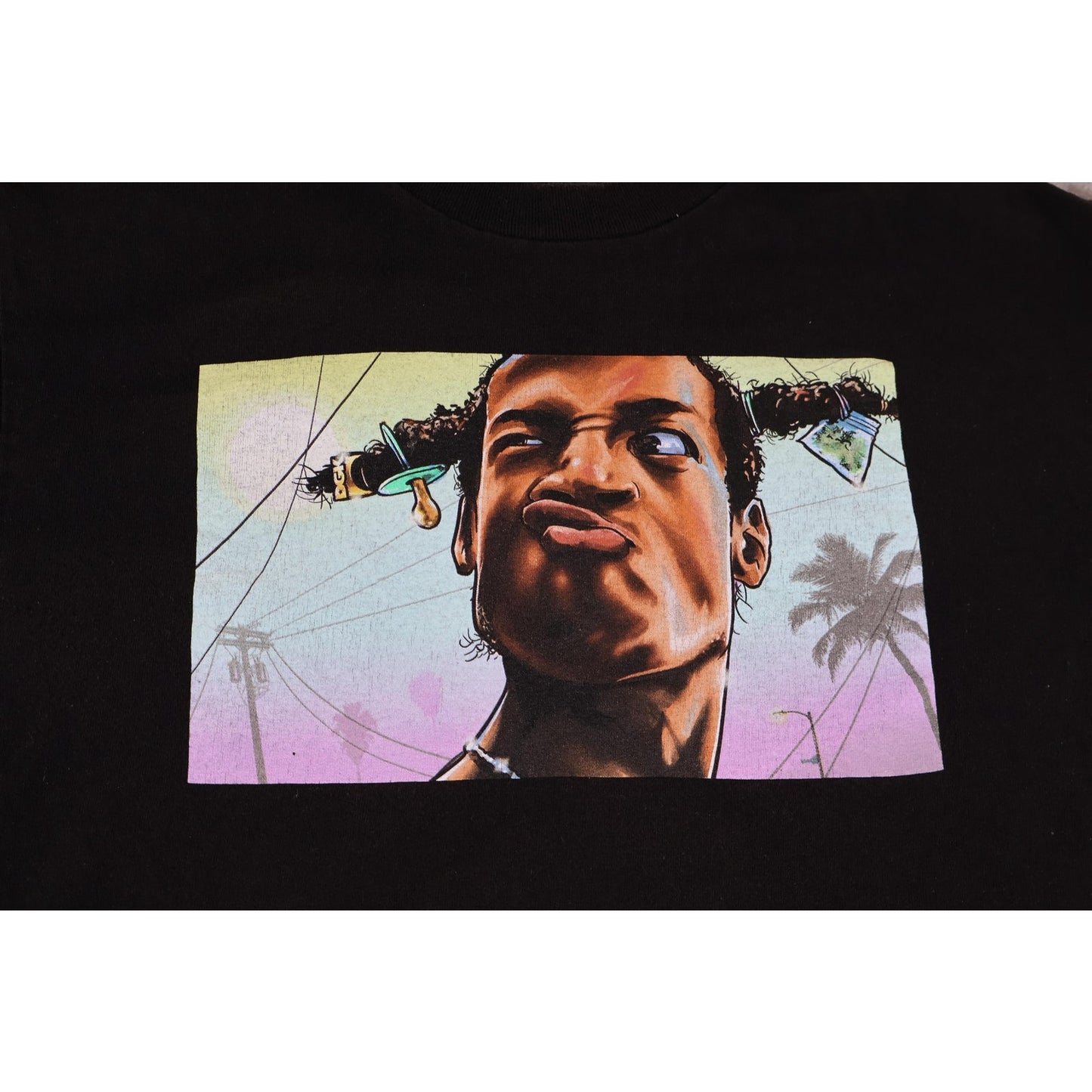 DGK Shirt Mens Medium Black Street Art Graphic Tee Skateboarding Urban Style