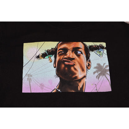 DGK Shirt Mens Medium Black Street Art Graphic Tee Skateboarding Urban Style