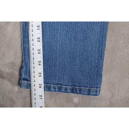 Gloria Vanderbilt Jeans Womens 12 Short Amanda Stretch Straight Leg Denim Pants