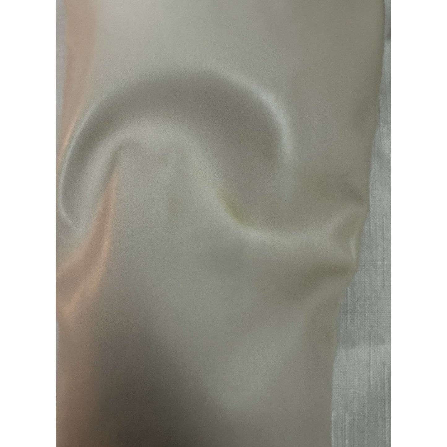 Forever 21 Women's Faux Leather Over-the-Knee Boots in Cream Size 6